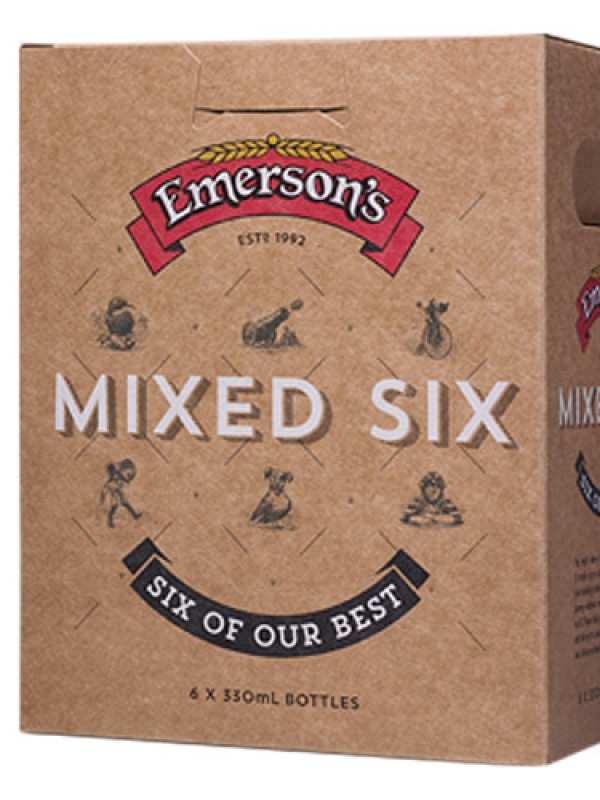 Emersons Mixed 330 ml 6 pack