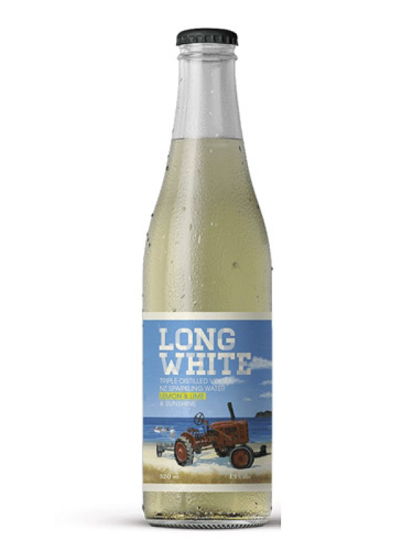Long White Lemon & Lime 4.8% 320 ml 10 Pack