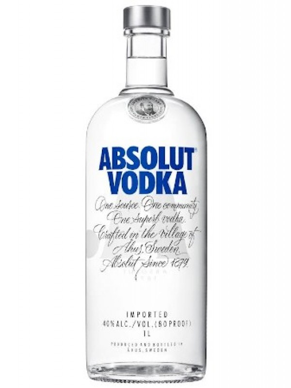 Absolut Blue Vodka 1L