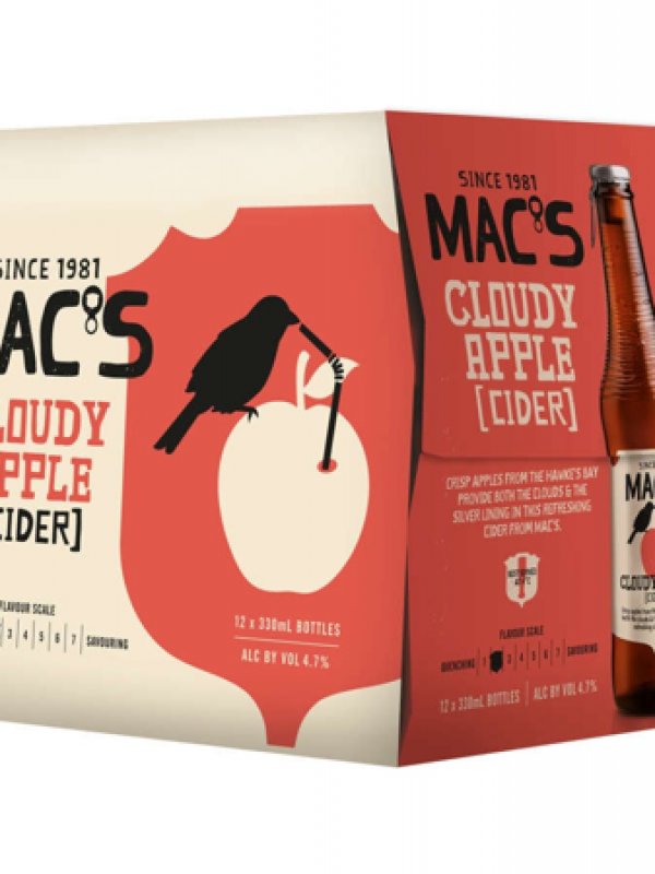 Mac's Cloudy Apple Cider - 12 pack