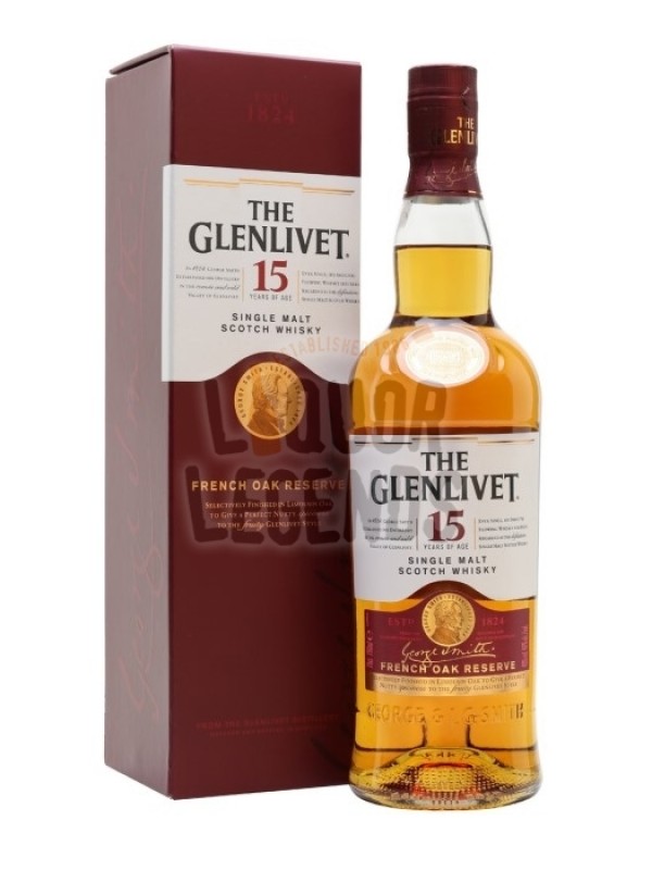 The Glenlivet 15YO Single Malt Whisky 700ml
