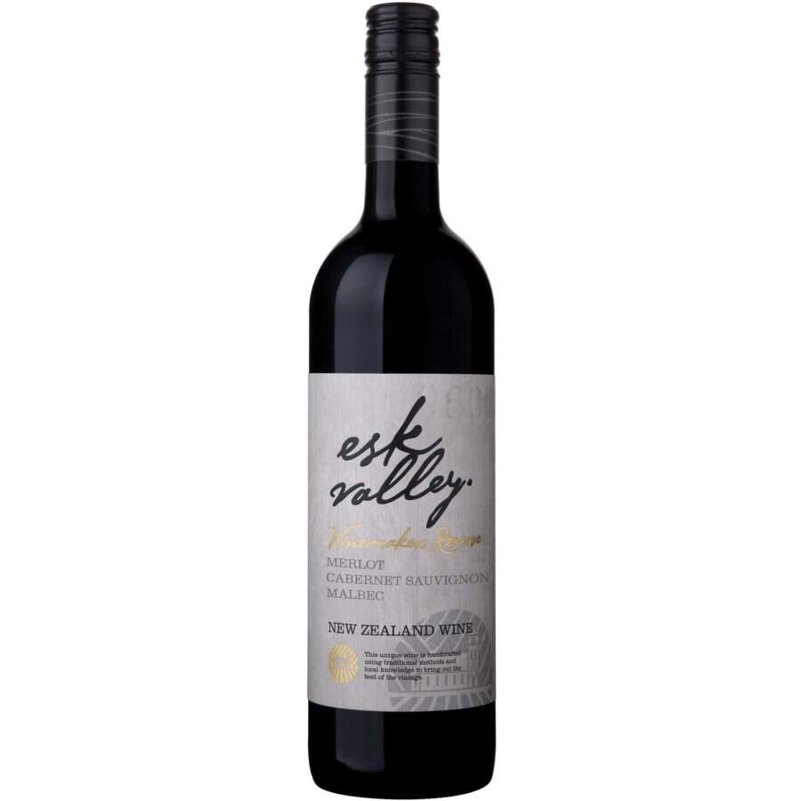 Esk Winemakers Merlot Cabernet Sauvign Malbec Reserve 750ml