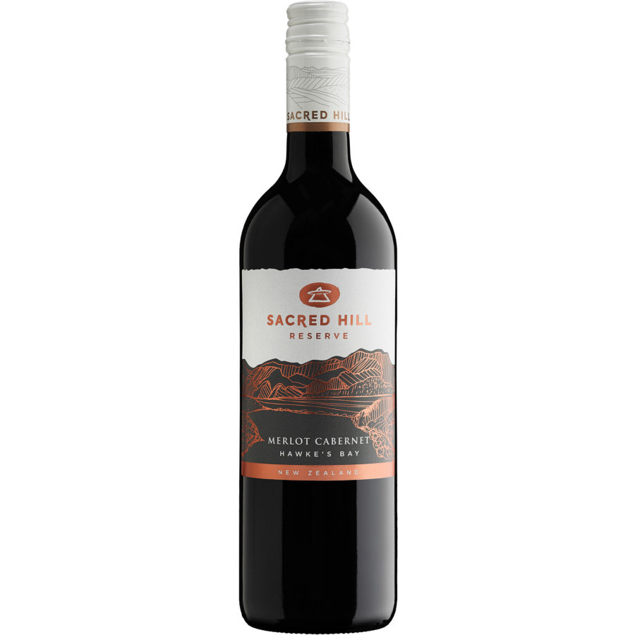 Sacred Hill Merlot Cabernet Sauvignon Reserve 750ml