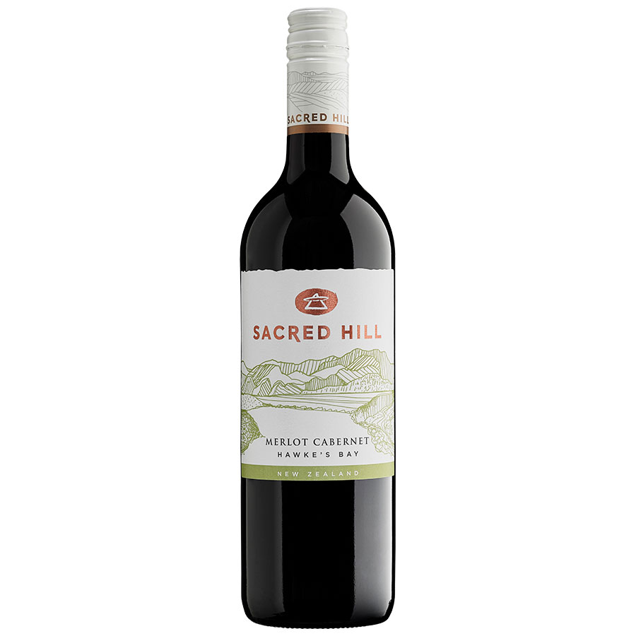 Sacred Hill Merlot Cabernet 750ml