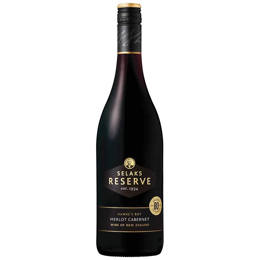Selaks Merlot Cabernet Reserve 750ml