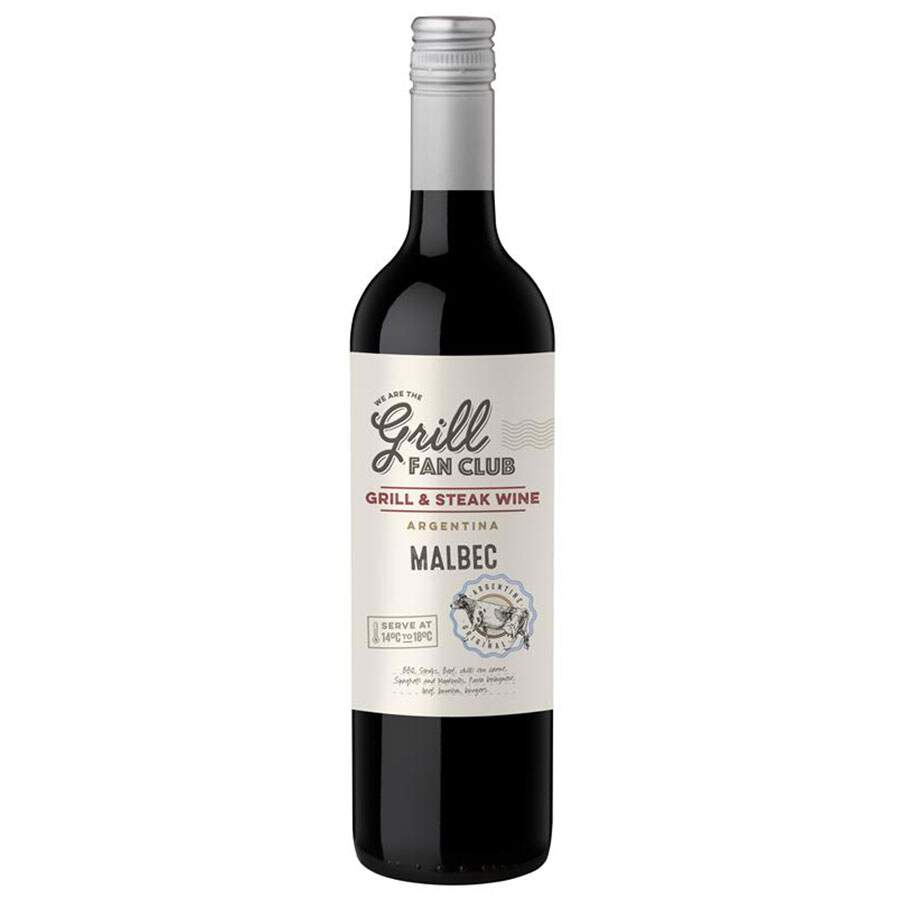 The Grill Master Fan Club Malbec 750ml