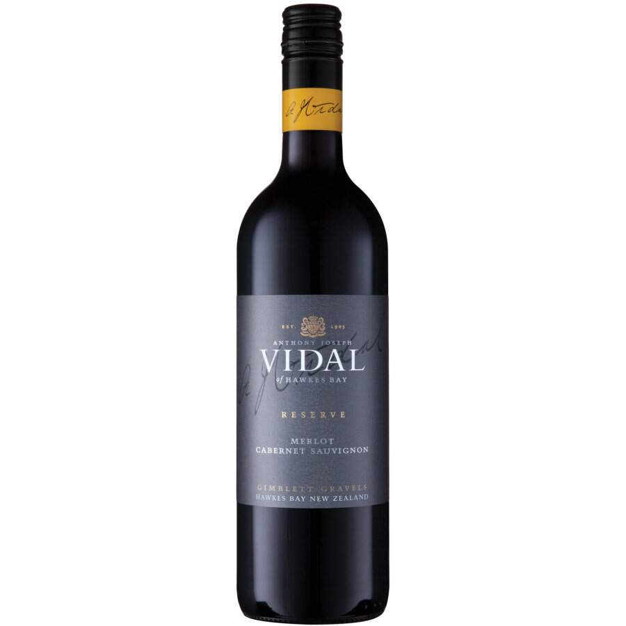 Vidal Estate Reserve Merlot Cabernet Sauvignon Hawkes Bay 750ml