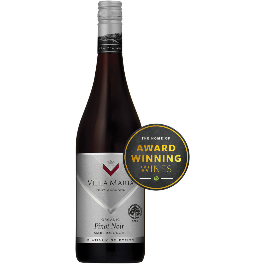 Villa Maria Platinum Selection Pinot Noir Organic 750ml