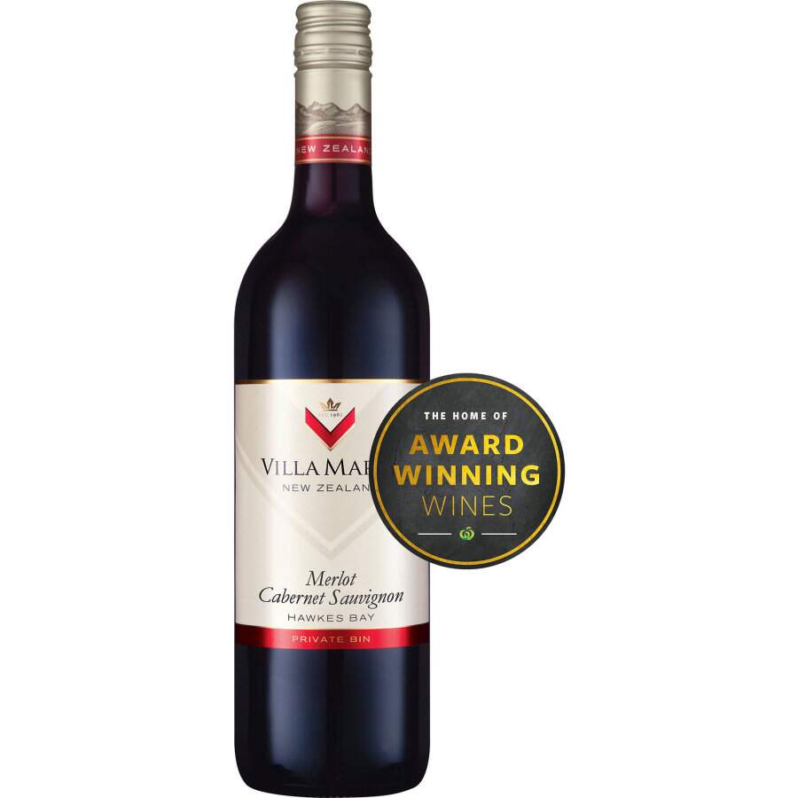 Villa Maria Private Bin Merlot Cabernet Sauvignon screw top 750ml