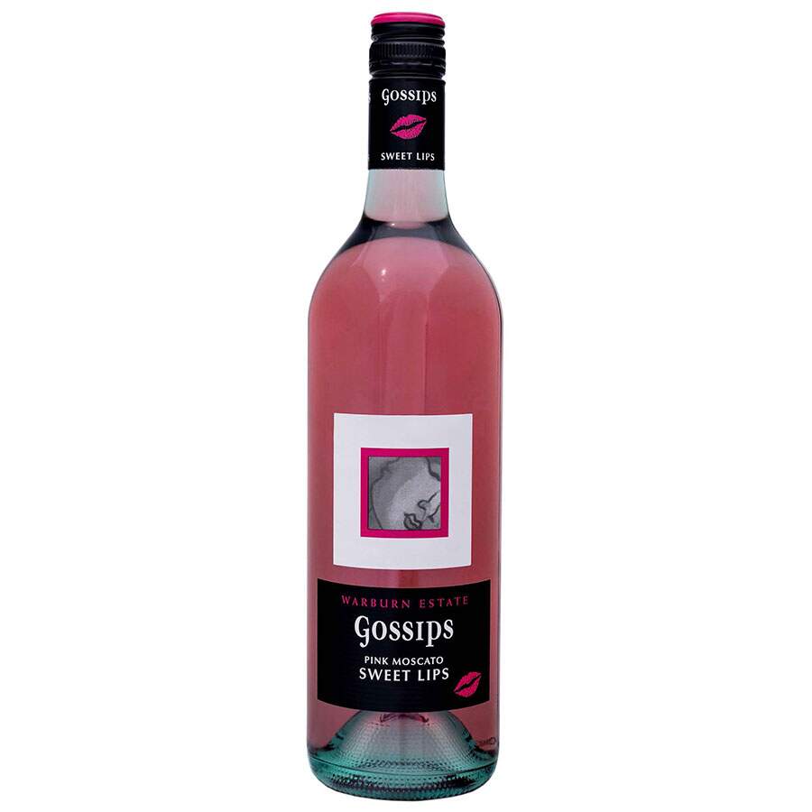 Warburn Estate Gossips Moscato Pink Sweet Lips 750ml