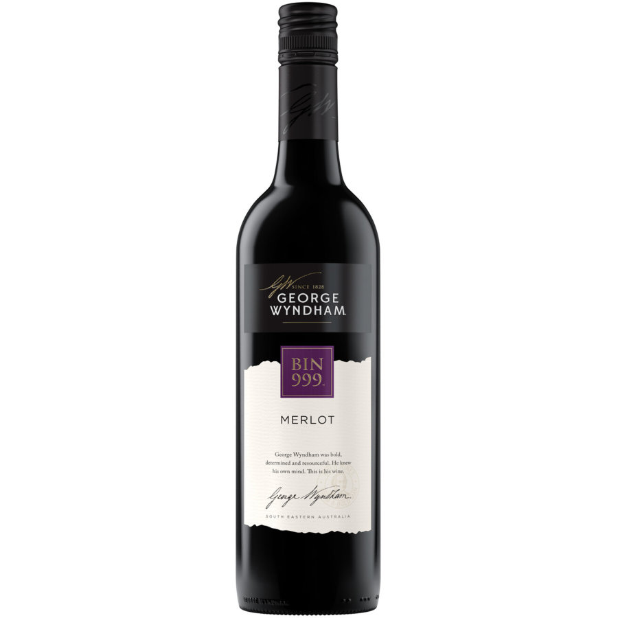 Wyndham Estate Merlot Bin 999 750ml
